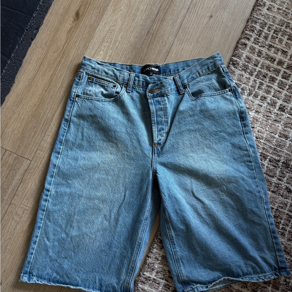 Denim crossover Jorts